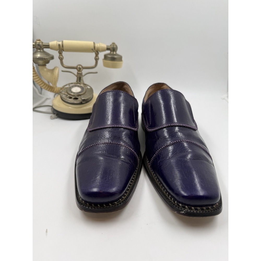 Giorgio Brutini Purple Dress Shoes Size 9.5